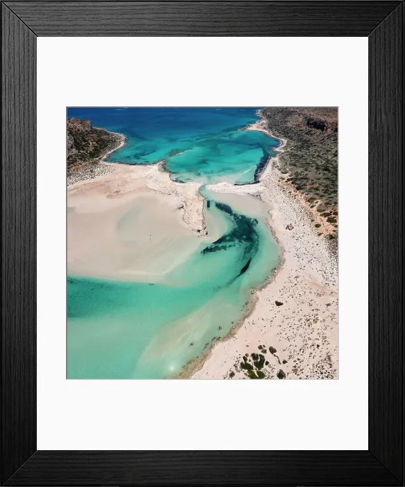 Framed Print : Balos Beach and Bay, Peninsula of Gramvousa, Chania, Crete, Greece Framed Print : Balos Beach and Bay, Peninsula of Gramvousa, Chania, Crete, Greece