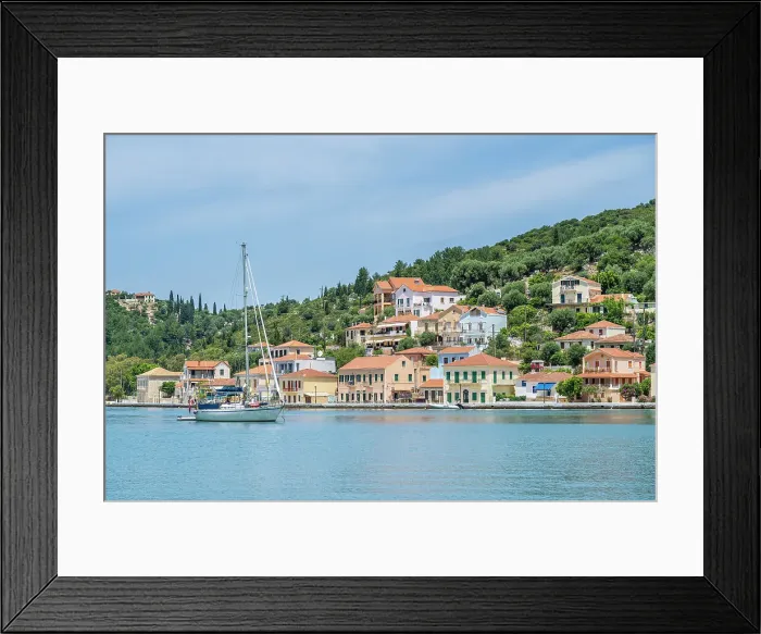 Framed Print : Vathy, Ithaca Island, Ionian Islands, Greek Islands, Greece Framed Print : Vathy, Ithaca Island, Ionian Islands, Greek Islands, Greece