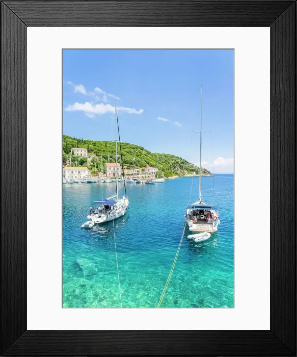 Framed Print : Kioni, Ithaca Island, Ionian Islands, Greek Islands, Greece Framed Print : Kioni, Ithaca Island, Ionian Islands, Greek Islands, Greece