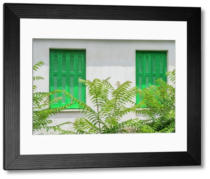Framed Print : Windows, Kioni, Ithaca Island, Ionian Islands, Greek Islands, Greece Framed Print : Windows, Kioni, Ithaca Island, Ionian Islands, Greek Islands, Greece