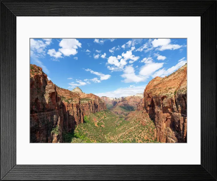 Framed Print : Zion Canyon Overlook, Zion National Park, Washington County, Utah, USA Framed Print : Zion Canyon Overlook, Zion National Park, Washington County, Utah, USA