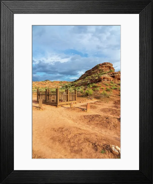 Framed Print : Cemetery at Grafton ghost town near Rockville, Washington County, Utah, USA Framed Print : Cemetery at Grafton ghost town near Rockville, Washington County, Utah, USA
