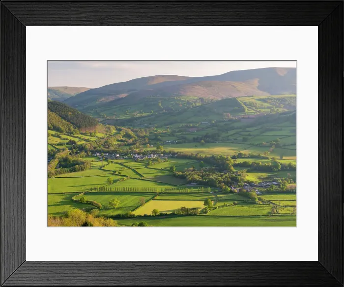 Framed Print : Beautiful rolling countryside surrounding Talybont-on-Usk in the Brecon Beacons (Bannau Brycheiniog) National Park, Powys, Wales. Spring (May) 2019 Framed Print : Beautiful rolling countryside surrounding Talybont-on-Usk in the Brecon Beacons (Bannau Brycheiniog) National Park, Powys, Wales. Spring (May) 2019