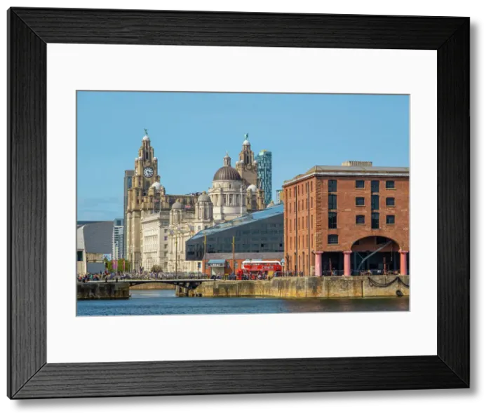 Framed Print : Royal Albert Dock, Liverpool, Merseyside, England, UK Framed Print : Royal Albert Dock, Liverpool, Merseyside, England, UK