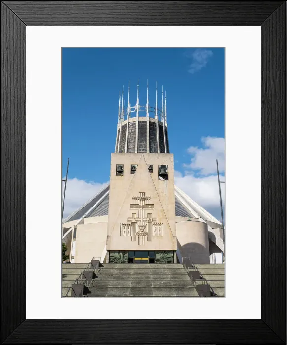 Framed Print : Liverpool Metropolitan Cathedral, Liverpool, Merseyside, England, UK Framed Print : Liverpool Metropolitan Cathedral, Liverpool, Merseyside, England, UK
