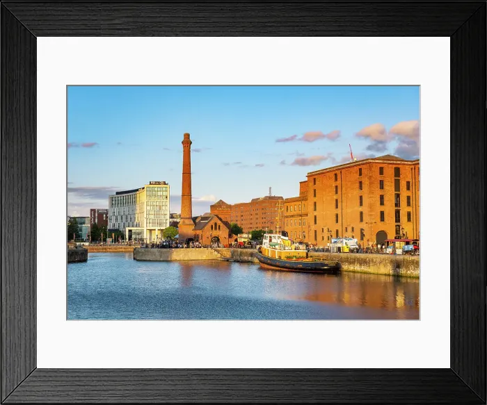 Framed Print : Royal Albert Dock, Liverpool, Merseyside, England, UK Framed Print : Royal Albert Dock, Liverpool, Merseyside, England, UK