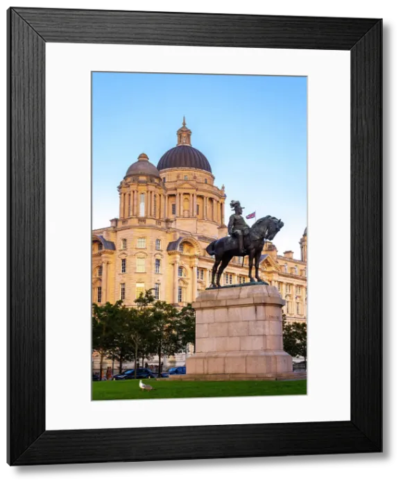 Framed Print : Port of Liverpool Building, Liverpool, Merseyside, England, UK Framed Print : Port of Liverpool Building, Liverpool, Merseyside, England, UK