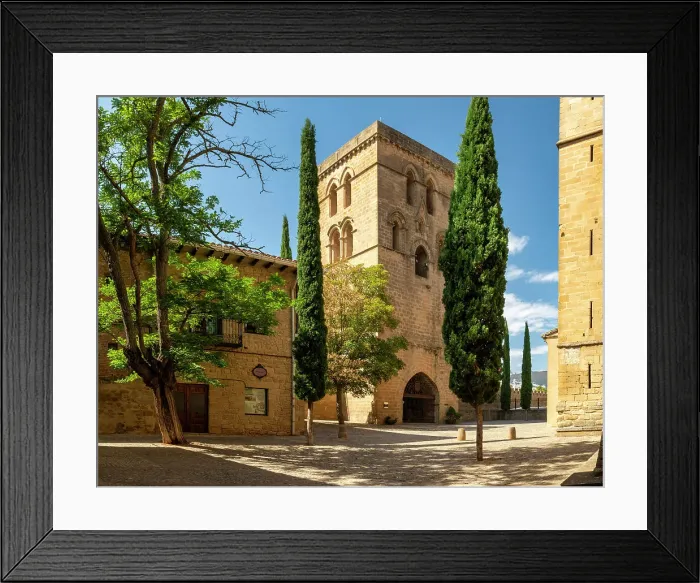 Framed Print : La Torre Abacial, Laguardia, Alvava Province, Rioja Region, Spain Framed Print : La Torre Abacial, Laguardia, Alvava Province, Rioja Region, Spain