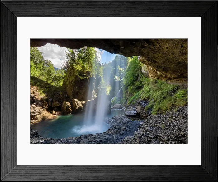 Framed Print : Switzerland, Canton Glarus, Klausenpass