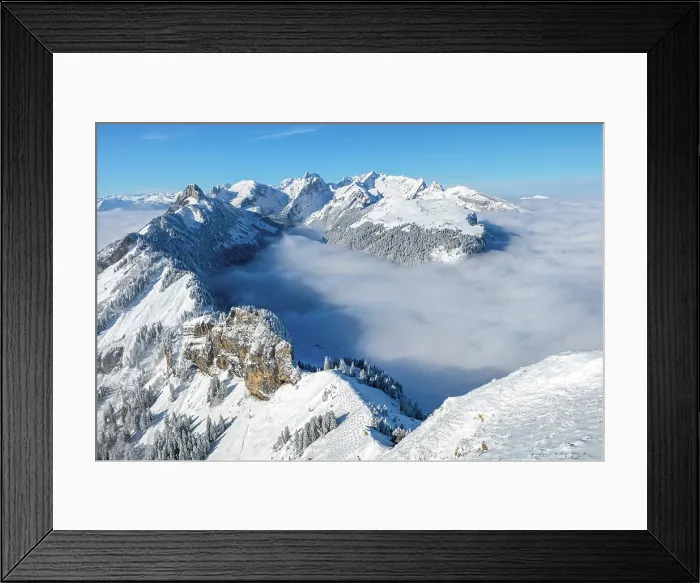Framed Print : Switzerland, Appenzell, Alpstein Framed Print : Switzerland, Appenzell, Alpstein