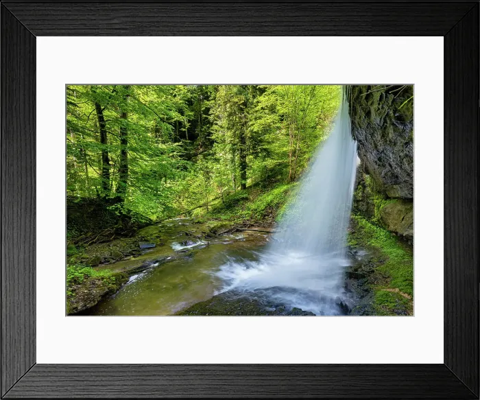 Framed Print : Switzerland, Canton Appenzell, Klusbach Framed Print : Switzerland, Canton Appenzell, Klusbach