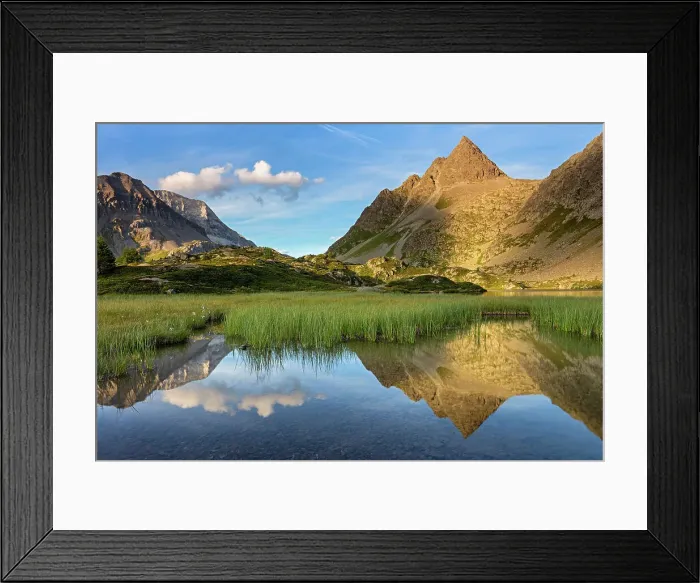 Framed Print : Switzerland, Canton Graubunden, Albulatal, Albulapass Framed Print : Switzerland, Canton Graubunden, Albulatal, Albulapass