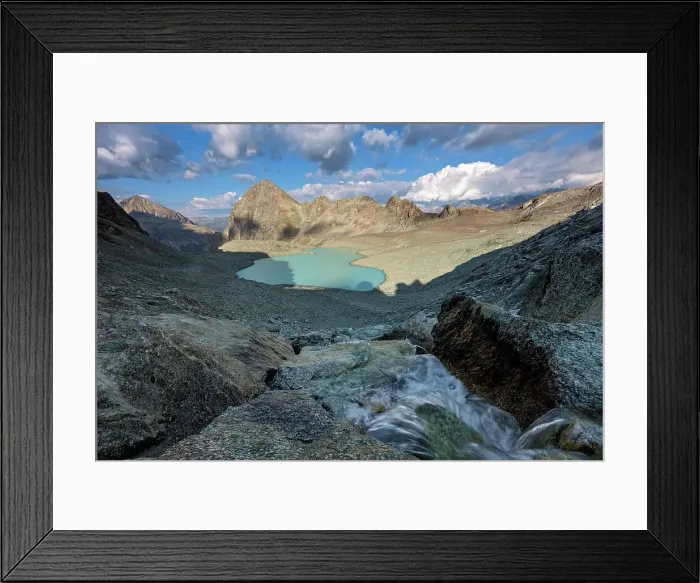 Framed Print : Switzerland, Canton Graubunden, Oberhalbstein, Julierpass, Piz Polaschin Framed Print : Switzerland, Canton Graubunden, Oberhalbstein, Julierpass, Piz Polaschin