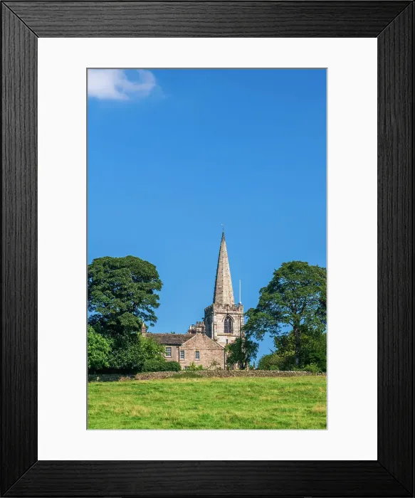 Framed Print : UK, England, Derbyshire, Peak District National Park, Derbyshire Dales, Hathersage, St Michael and All Angels Church Framed Print : UK, England, Derbyshire, Peak District National Park, Derbyshire Dales, Hathersage, St Michael and All Angels Church