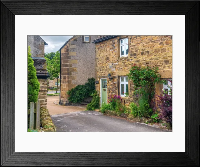 Framed Print : UK, England, Derbyshire, Peak District National Park, Derbyshire Dales, Eyam, Water Lane Framed Print : UK, England, Derbyshire, Peak District National Park, Derbyshire Dales, Eyam, Water Lane