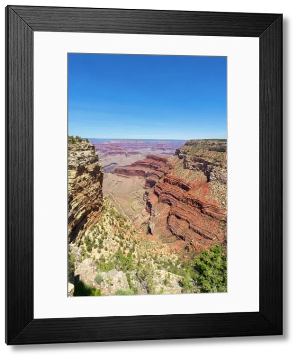 Framed Print : Idyllic shot of Grand Canyon near Monument Creek Vista along Hermit Road, Grand Canyon National Park, Arizona, USA Framed Print : Idyllic shot of Grand Canyon near Monument Creek Vista along Hermit Road, Grand Canyon National Park, Arizona, USA