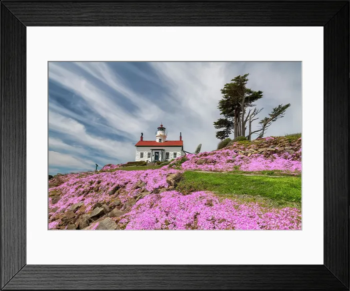 Framed Print : Battery Point Lighthouse, Crescent City, California, USA Framed Print : Battery Point Lighthouse, Crescent City, California, USA