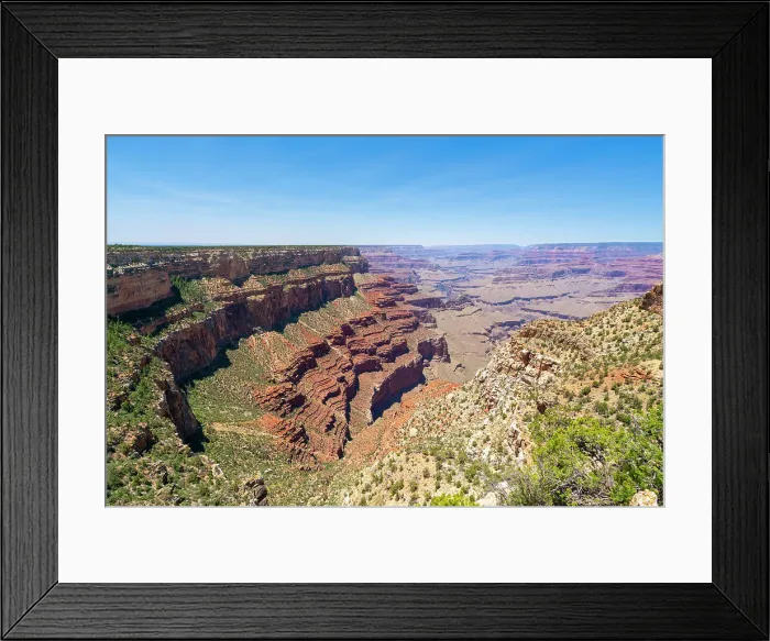 Framed Print : Idyllic shot of Grand Canyon at The Abyss along Hermit Road, Grand Canyon National Park, Arizona, USA Framed Print : Idyllic shot of Grand Canyon at The Abyss along Hermit Road, Grand Canyon National Park, Arizona, USA