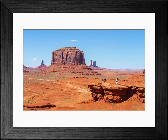 Framed Print : Tourists at John Ford Point, Monument Valley Tribal Park, Navajo County, Arizona, USA Framed Print : Tourists at John Ford Point, Monument Valley Tribal Park, Navajo County, Arizona, USA