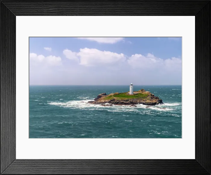 Framed Print : UK, England, Cornwall, Godrevy Head, Godrevy Island, Godrevy Lighthouse Framed Print : UK, England, Cornwall, Godrevy Head, Godrevy Island, Godrevy Lighthouse