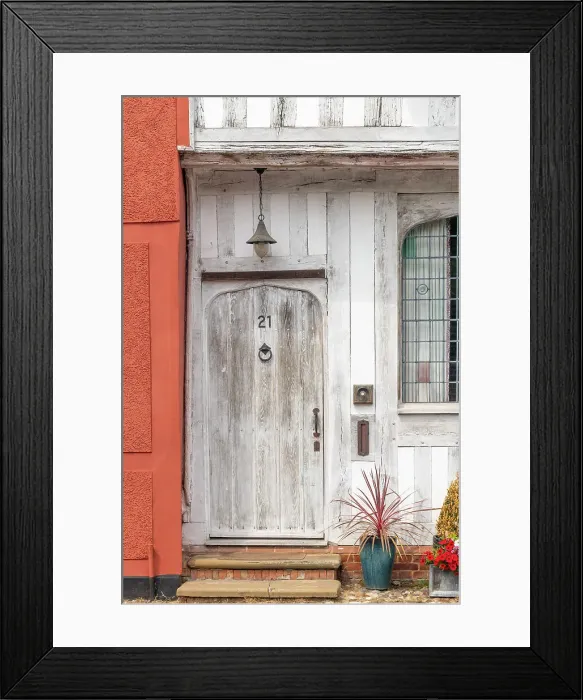 Framed Print : UK, England, Suffolk, Lavenham, Timber-framed building Framed Print : UK, England, Suffolk, Lavenham, Timber-framed building