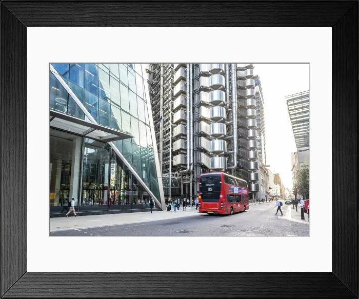Framed Print : Lloyd's of London, City of London, London, England, UK Framed Print : Lloyd's of London, City of London, London, England, UK