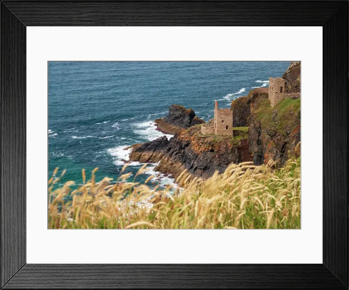 Framed Print : UK, England, Cornwall, Botallack Mine, Crown Mines, UNESCO World Heritage and SSSI site Framed Print : UK, England, Cornwall, Botallack Mine, Crown Mines, UNESCO World Heritage and SSSI site