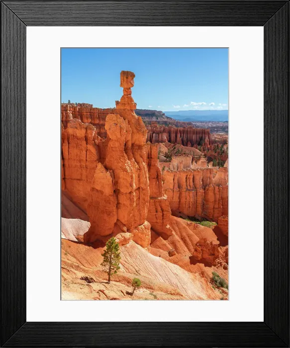 Framed Print : Thor's Hammer rock formation taken from Navajo Loop Trail, Bryce Canyon National Park, Utah, USA Framed Print : Thor's Hammer rock formation taken from Navajo Loop Trail, Bryce Canyon National Park, Utah, USA