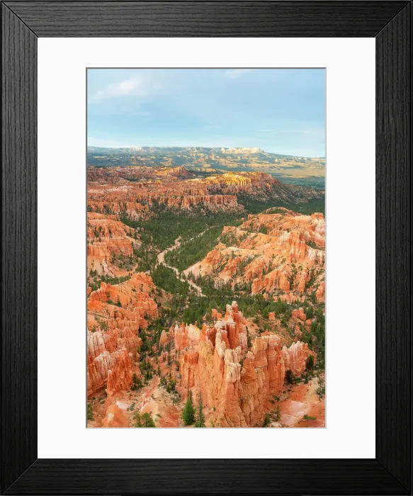 Framed Print : Bryce Canyon amphitheater at sunset, Inspiration Point, Bryce Canyon National Park, Utah, USA Framed Print : Bryce Canyon amphitheater at sunset, Inspiration Point, Bryce Canyon National Park, Utah, USA