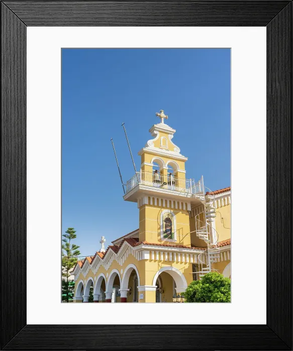 Framed Print : Church of Virgin Mary of Sissia, Argostoli, Kefalonia, Ionian Islands, Greek Islands, Greece Framed Print : Church of Virgin Mary of Sissia, Argostoli, Kefalonia, Ionian Islands, Greek Islands, Greece