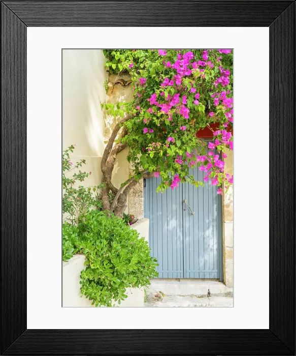 Framed Print : Colourful door, Assos, Kefalonia, Ionian Islands, Greek Islands, Greece Framed Print : Colourful door, Assos, Kefalonia, Ionian Islands, Greek Islands, Greece