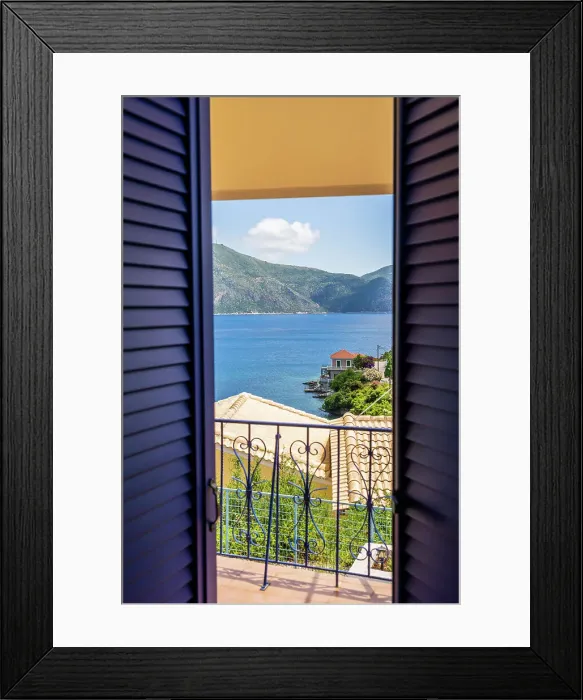 Framed Print : Fiscardo, Kefalonia, Ionian Islands, Greek Islands, Greece Framed Print : Fiscardo, Kefalonia, Ionian Islands, Greek Islands, Greece