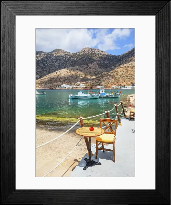 Framed Print : Kamares bay, Kamares, Sifnos Island, Cyclades Islands, Greece Framed Print : Kamares bay, Kamares, Sifnos Island, Cyclades Islands, Greece