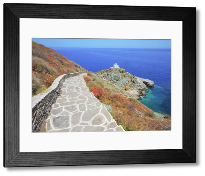 Framed Print : Seven Martyrs Church, Kastro, Sifnos Island, Cyclades Islands, Greece Framed Print : Seven Martyrs Church, Kastro, Sifnos Island, Cyclades Islands, Greece