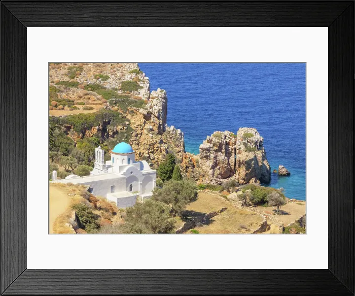 Framed Print : Panagia Poulati monastery, Sifnos Island, Cyclades Islands, Greece Framed Print : Panagia Poulati monastery, Sifnos Island, Cyclades Islands, Greece