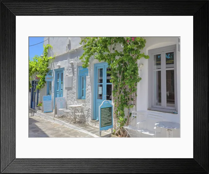Framed Print : Apollonia village, Apollonia, Sifnos Island, Cyclades Islands, Greece