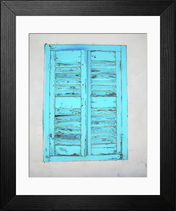 Framed Print : Shuttered old window, Apollonia, Sifnos Island, Cyclades Islands, Greece Framed Print : Shuttered old window, Apollonia, Sifnos Island, Cyclades Islands, Greece