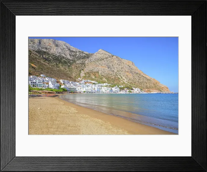 Framed Print : Kamares beach, Kamares, Sifnos Island, Cyclades Islands, Greece Framed Print : Kamares beach, Kamares, Sifnos Island, Cyclades Islands, Greece