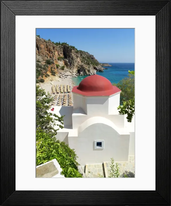 Framed Print : Greece, Dodecanese, Karpathos, Beach Kyra Panagia, Chapel of Panagia Framed Print : Greece, Dodecanese, Karpathos, Beach Kyra Panagia, Chapel of Panagia