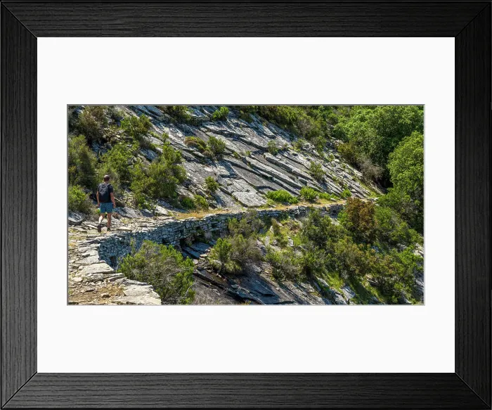 Framed Print : Italy, Tuscany, Elba. Footpath on the slopes of the Monte Capanne, the highest Mountain of the Island Framed Print : Italy, Tuscany, Elba. Footpath on the slopes of the Monte Capanne, the highest Mountain of the Island