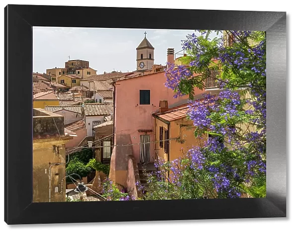 Italy, Tuscany, Elba. Capoliveri, a little picturesque town in the Eastern part of the Island