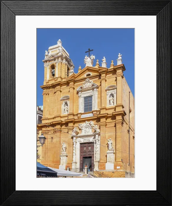 Framed Print : Chiesa di San Lorenzo, Agrigento, Sicily, Italy