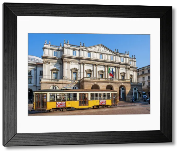 Framed Print : Teatro alla Scala opera house, Milan, Lombardy, Italy Framed Print : Teatro alla Scala opera house, Milan, Lombardy, Italy