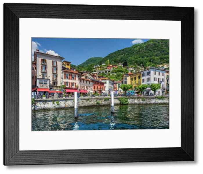 Framed Print : Argegno, Lake Como, Lombardy, Italy Framed Print : Argegno, Lake Como, Lombardy, Italy