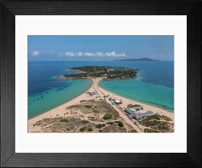Framed Print : Porto Pollo beach with Isola Isuledda Island, Porto Puddu, Gallura, Sardinia, Italy Framed Print : Porto Pollo beach with Isola Isuledda Island, Porto Puddu, Gallura, Sardinia, Italy