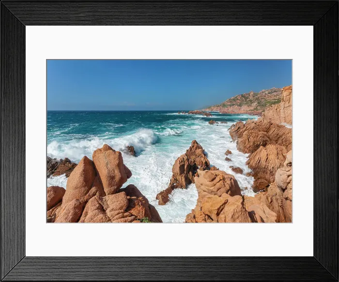 Framed Print : Costa Paradiso, Sardinia, Italy