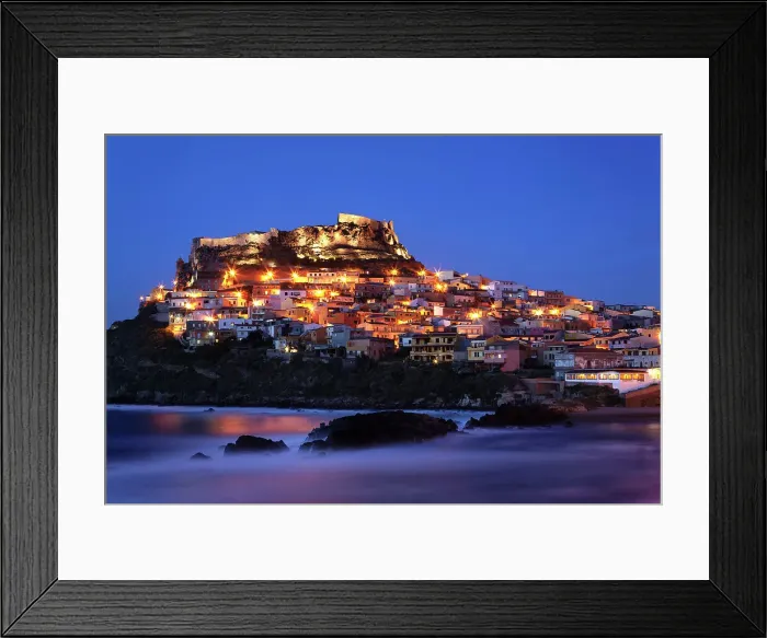 Framed Print : Castelsardo, Sassari province, Sardinia, Italy Framed Print : Castelsardo, Sassari province, Sardinia, Italy