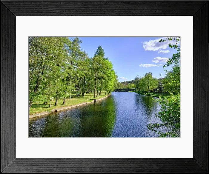 Framed Print : The river beach at the Paiva river. Segoes, Beira Alta. Portugal