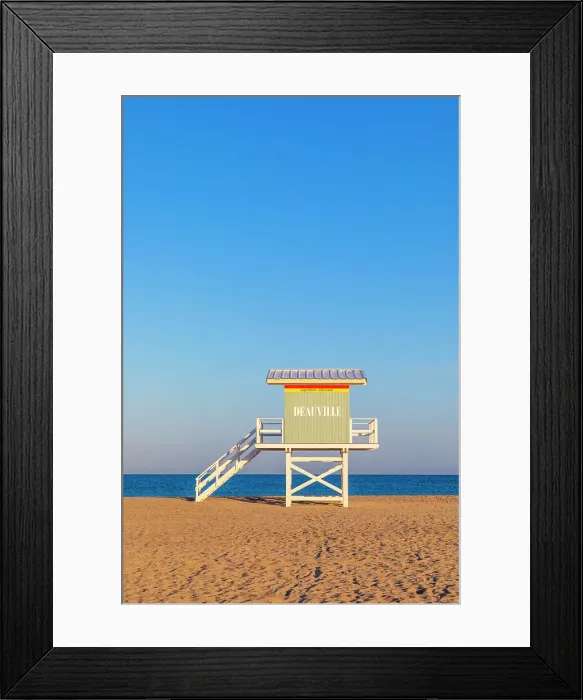 Framed Print : The Lifeguard Lookout Station on The Beach at Deauville, Calvados, Cote Fleurie, Deauville, Normandy, France Framed Print : The Lifeguard Lookout Station on The Beach at Deauville, Calvados, Cote Fleurie, Deauville, Normandy, France