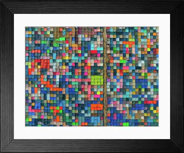 Framed Print : Aerial view of local market colourful tents at Minar Moshjid Tabling for the Global Muslims Congregation in Tongi, Dhaka, Bangladesh Framed Print : Aerial view of local market colourful tents at Minar Moshjid Tabling for the Global Muslims Congregation in Tongi, Dhaka, Bangladesh